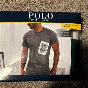 Polo by Ralph Lauren size M 3 pack Short Sleeve Crew